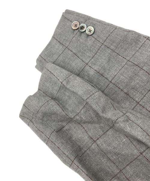 BOGLIOLI（ボリオリ）BOGLIOLI (ボリオリ) DOVER コットンリネン 3Bジャケット グレー サイズ:50の古着・服飾アイテム