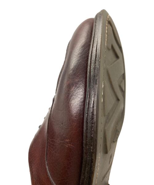 J.M.WESTON（ジェイエムウエストン）J.M.WESTON (ジェイエムウエストン) 641 GOLF Uチップシューズ ブラウン サイズ:8.5Cの古着・服飾アイテム