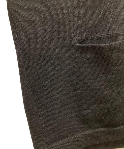 RALPH LAUREN（ラルフローレン）RALPH LAUREN (ラルフローレン) ミドル丈ニットカーディガン ブラック サイズ:Mの古着・服飾アイテム