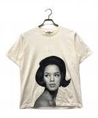 WALES BONNERウェールズボナー）の古着「Selah Oversized T Shirt」｜アイボリー
