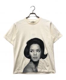 WALES BONNER（ウェールズボナー）の古着「Selah Oversized T Shirt」｜アイボリー