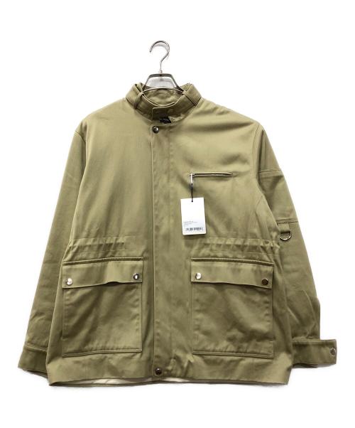 WALES BONNER（ウェールズボナー）WALES BONNER (ウェールズボナー) Hunter Compact Cotton Vision Jacket ベージュ サイズ:XSの古着・服飾アイテム