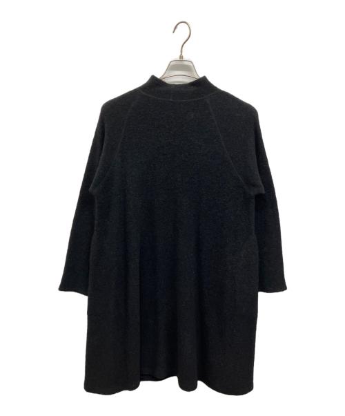 JURGEN LEHL（ヨーガンレール）JURGEN LEHL (ヨーガンレール) ハイネックウール混ワンピース ブラック サイズ:Mの古着・服飾アイテム