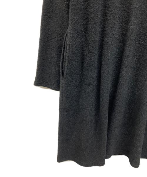 JURGEN LEHL（ヨーガンレール）JURGEN LEHL (ヨーガンレール) ハイネックウール混ワンピース ブラック サイズ:Mの古着・服飾アイテム