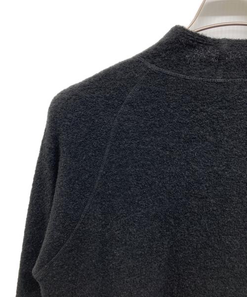 JURGEN LEHL（ヨーガンレール）JURGEN LEHL (ヨーガンレール) ハイネックウール混ワンピース ブラック サイズ:Mの古着・服飾アイテム