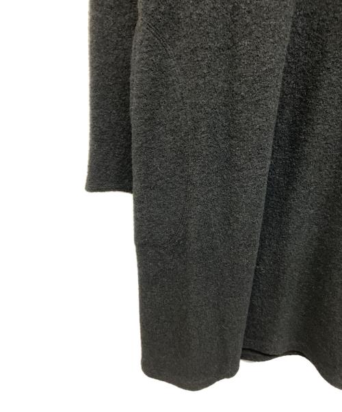 JURGEN LEHL（ヨーガンレール）JURGEN LEHL (ヨーガンレール) ハイネックウール混ワンピース ブラック サイズ:Mの古着・服飾アイテム