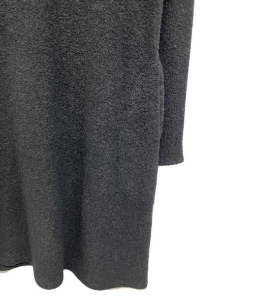 JURGEN LEHL（ヨーガンレール）JURGEN LEHL (ヨーガンレール) ハイネックウール混ワンピース ブラック サイズ:Mの古着・服飾アイテム