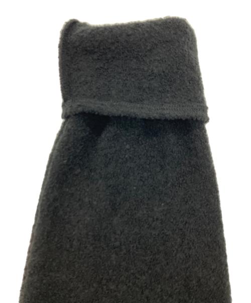 JURGEN LEHL（ヨーガンレール）JURGEN LEHL (ヨーガンレール) ハイネックウール混ワンピース ブラック サイズ:Mの古着・服飾アイテム