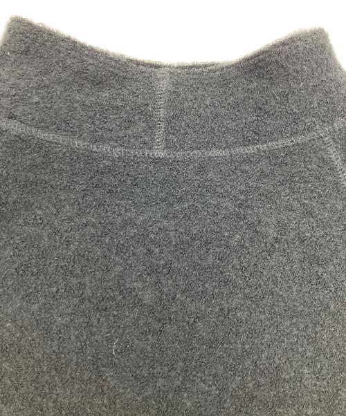 JURGEN LEHL（ヨーガンレール）JURGEN LEHL (ヨーガンレール) ハイネックウール混ワンピース ブラック サイズ:Mの古着・服飾アイテム