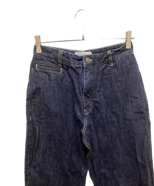 STUDIO NICHOLSON（スタジオ ニコルソン）STUDIO NICHOLSON (スタジオ ニコルソン) ワイドデニムパンツ インディゴ サイズ:Sの古着・服飾アイテム