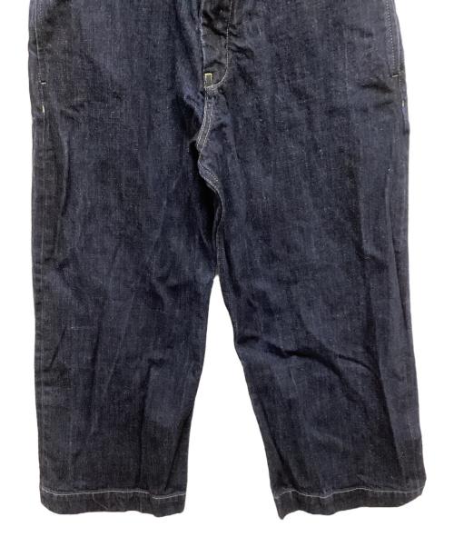 STUDIO NICHOLSON（スタジオ ニコルソン）STUDIO NICHOLSON (スタジオ ニコルソン) ワイドデニムパンツ インディゴ サイズ:Sの古着・服飾アイテム