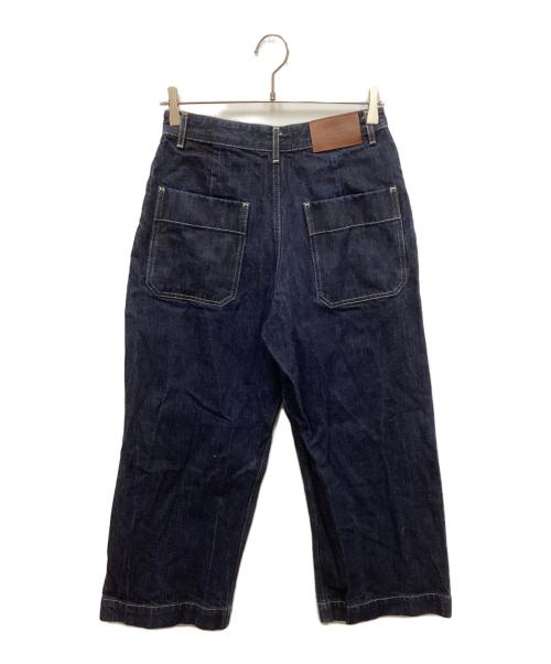 STUDIO NICHOLSON（スタジオ ニコルソン）STUDIO NICHOLSON (スタジオ ニコルソン) ワイドデニムパンツ インディゴ サイズ:Sの古着・服飾アイテム