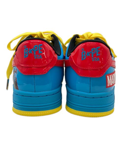 A BATHING APE（ア ベイシング エイプ）A BATHING APE (ア ベイシング エイプ) 【 BAPE X MARVEL 】DR. STRANGE BAPE STA ブルー サイズ:23の古着・服飾アイテム