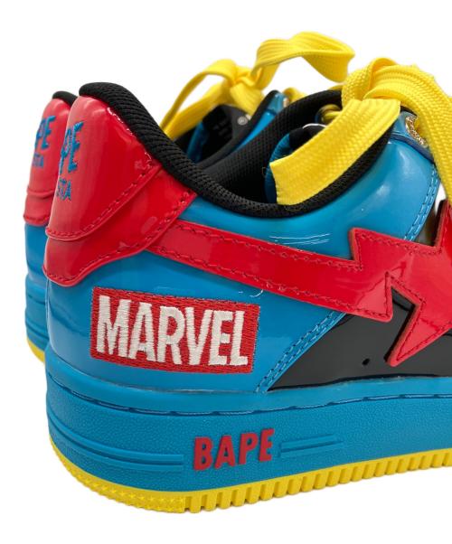 A BATHING APE（ア ベイシング エイプ）A BATHING APE (ア ベイシング エイプ) 【 BAPE X MARVEL 】DR. STRANGE BAPE STA ブルー サイズ:23の古着・服飾アイテム