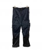 and wanderアンドワンダー）の古着「trek 2way pants」｜ブラック