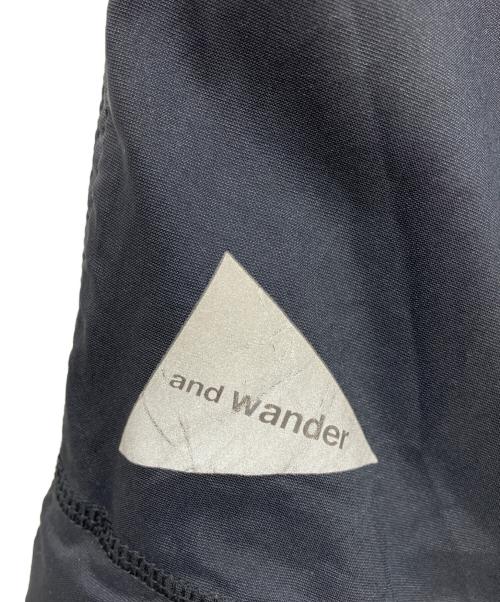 and wander（アンドワンダー）and wander (アンドワンダー) trek 2way pants ブラック サイズ:3の古着・服飾アイテム