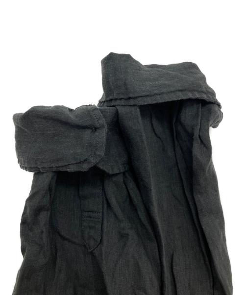 SLOBE IENA（スローブ イエナ）SLOBE IENA (スローブ イエナ) リネンコットンカシュクールシャツ ブラック サイズ:freeの古着・服飾アイテム