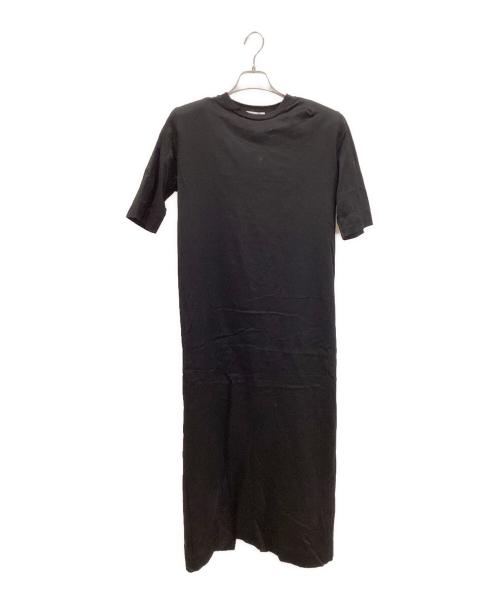CINOH（チノ）CINOH (チノ) REFINAパワーショルダードレス ブラック サイズ:36の古着・服飾アイテム