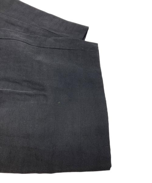 Con te（コンテ）Con te (コンテ) カーゴタックワイドパンツ ブラック サイズ:38の古着・服飾アイテム