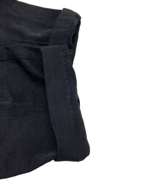 Con te（コンテ）Con te (コンテ) カーゴタックワイドパンツ ブラック サイズ:38の古着・服飾アイテム