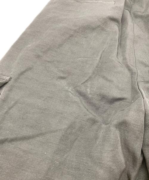 Con te（コンテ）Con te (コンテ) カーゴタックワイドパンツ ブラック サイズ:38の古着・服飾アイテム