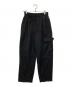 Con te（コンテ）の古着「カーゴタックワイドパンツ」｜ブラック
