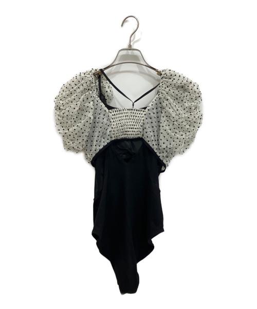 Snidel（スナイデル）Snidel (スナイデル) Chacott (チャコット) レースボディスーツ ブラック サイズ:freeの古着・服飾アイテム