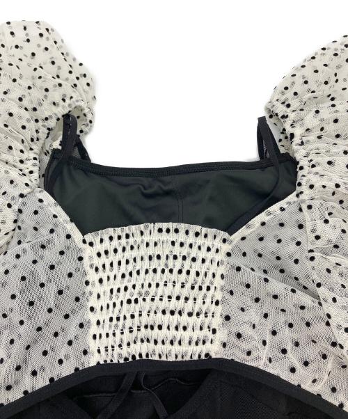 Snidel（スナイデル）Snidel (スナイデル) Chacott (チャコット) レースボディスーツ ブラック サイズ:freeの古着・服飾アイテム
