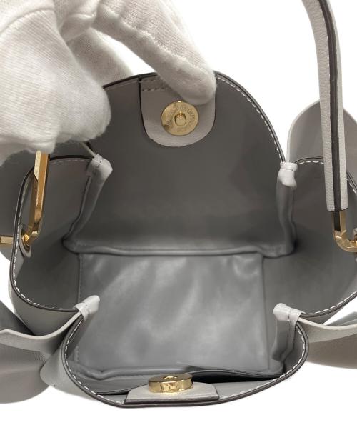 CELFORD（セルフォード）CELFORD (セルフォード) ワンハンドルフリルバッグ グレー サイズ:下記参照の古着・服飾アイテム