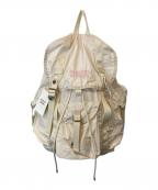 ALLISON BROWNアリソンブラウン）の古着「ナイロンバックパック」｜アイボリー