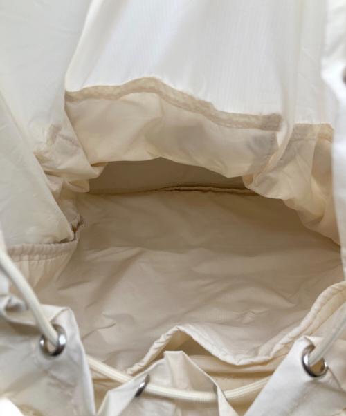 ALLISON BROWN（アリソンブラウン）ALLISON BROWN (アリソンブラウン) ナイロンバックパック アイボリー 未使用品の古着・服飾アイテム