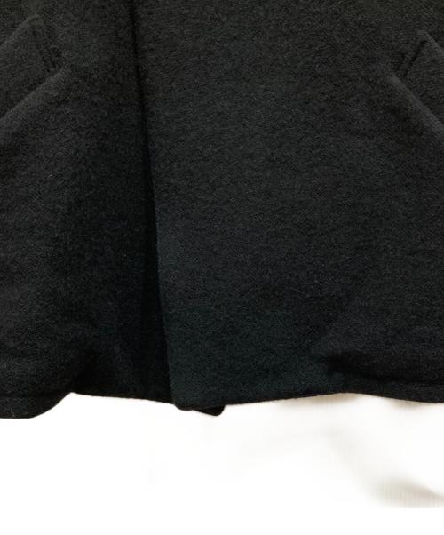 D.HYGEN（ディーハイゲン）D.HYGEN (ディーハイゲン) ハリスツイードワッシャーPコート ブラック サイズ:2 未使用品の古着・服飾アイテム