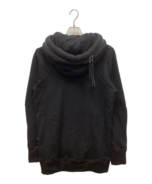 D.HYGEN（ディーハイゲン）D.HYGEN (ディーハイゲン) 無撚糸裏毛フーデッドジャケットジップパーカー ブラック サイズ:1 未使用品の古着・服飾アイテム