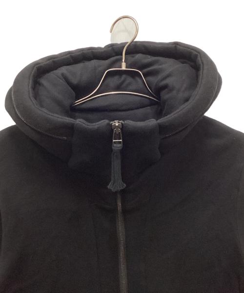 D.HYGEN（ディーハイゲン）D.HYGEN (ディーハイゲン) 無撚糸裏毛フーデッドジャケットジップパーカー ブラック サイズ:1 未使用品の古着・服飾アイテム