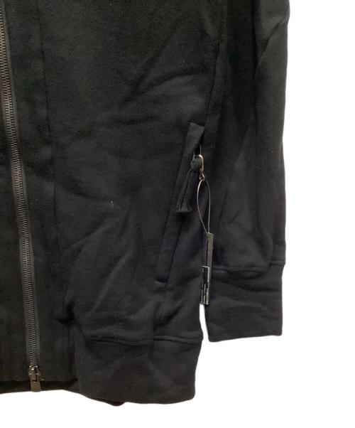 D.HYGEN（ディーハイゲン）D.HYGEN (ディーハイゲン) 無撚糸裏毛フーデッドジャケットジップパーカー ブラック サイズ:1 未使用品の古着・服飾アイテム