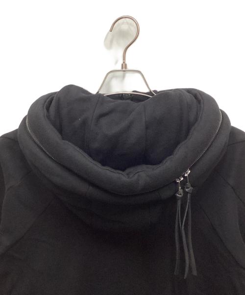 D.HYGEN（ディーハイゲン）D.HYGEN (ディーハイゲン) 無撚糸裏毛フーデッドジャケットジップパーカー ブラック サイズ:1 未使用品の古着・服飾アイテム