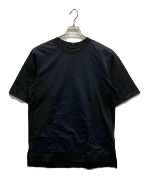 ripvanwinkle（リップヴァンウィンクル）ripvanwinkle (リップヴァンウィンクル) ボックスプリーツTシャツ ネイビー サイズ:Mの古着・服飾アイテム
