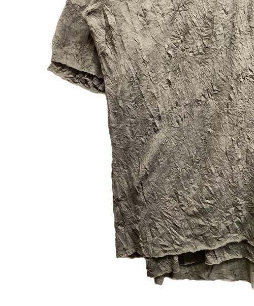 A.F ARTEFACT（エーエフ アーティファクト）A.F ARTEFACT (エーエフ アーティファクト) ガーゼワッシャーオーバーサイズTee ライトグレー サイズ:2 未使用品の古着・服飾アイテム
