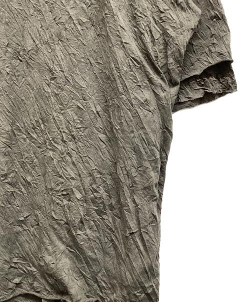 A.F ARTEFACT（エーエフ アーティファクト）A.F ARTEFACT (エーエフ アーティファクト) ガーゼワッシャーオーバーサイズTee ライトグレー サイズ:2 未使用品の古着・服飾アイテム