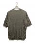 A.F ARTEFACT (エーエフ アーティファクト) ガーゼワッシャーオーバーサイズTee ライトグレー サイズ:2 未使用品：6000円