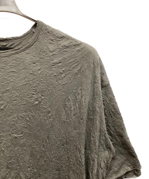 A.F ARTEFACT（エーエフ アーティファクト）A.F ARTEFACT (エーエフ アーティファクト) ガーゼワッシャーオーバーサイズTee ライトグレー サイズ:3 未使用品の古着・服飾アイテム