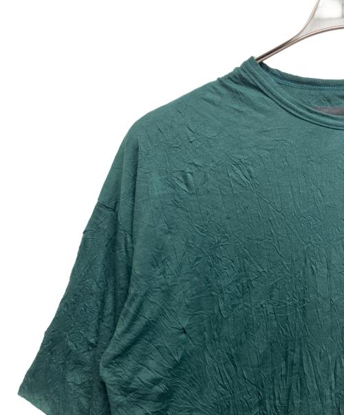 A.F ARTEFACT（エーエフ アーティファクト）A.F ARTEFACT (エーエフ アーティファクト) ガーゼワッシャーオーバーサイズTee グリーン サイズ:3 未使用品の古着・服飾アイテム