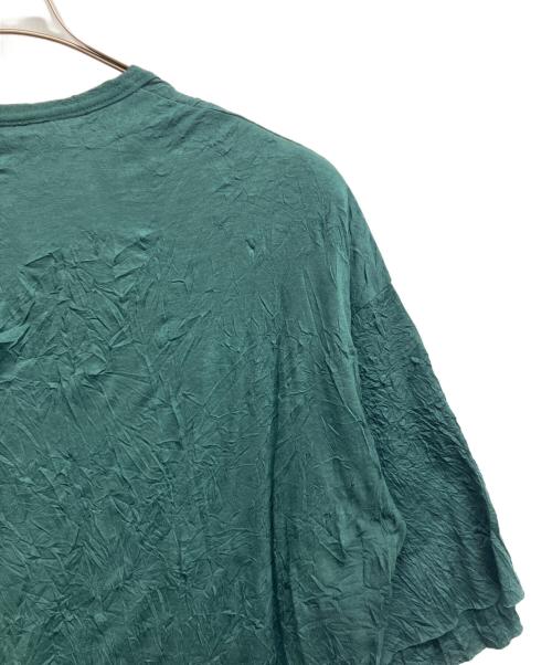 A.F ARTEFACT（エーエフ アーティファクト）A.F ARTEFACT (エーエフ アーティファクト) ガーゼワッシャーオーバーサイズTee グリーン サイズ:3 未使用品の古着・服飾アイテム