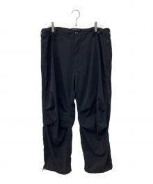 SEDAN ALL-PURPOSE（セダンオールパーパス）の古着「Tech Linen Over Pant」｜ブラック