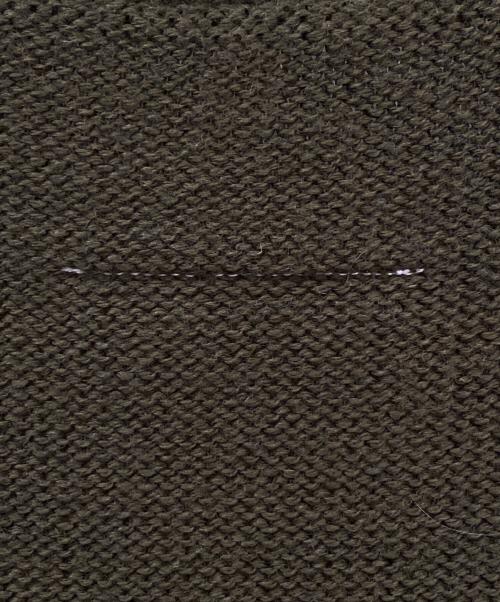 MM6 Maison Margiela（エムエムシックスメゾンマルジェラ）MM6 Maison Margiela (エムエムシックスメゾンマルジェラ) Sleeveless knitted dress カーキ サイズ:Mの古着・服飾アイテム