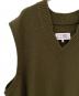 中古・古着 MM6 Maison Margiela (エムエムシックスメゾンマルジェラ) Sleeveless knitted dress カーキ サイズ:M：34000円