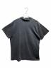 BALENCIAGA（バレンシアガ）の古着「Pierced T-ShirtピアスTシャツ/761460」｜チャコールグレー