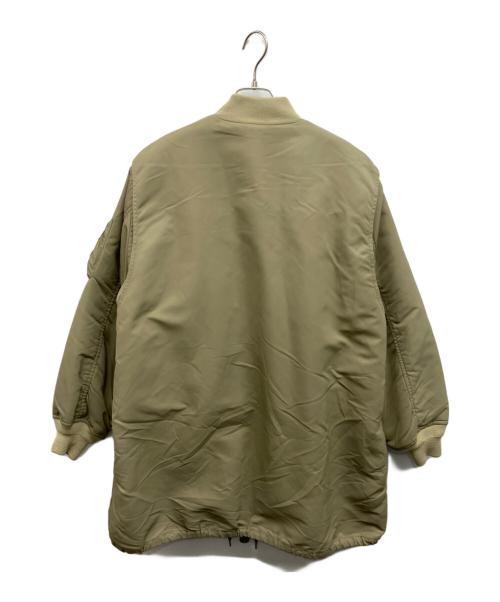Adam et Rope（アダム エ ロペ）Adam et Rope (アダム エ ロペ) MA-1ボアリバーシブルコート グリーン サイズ:Freeの古着・服飾アイテム