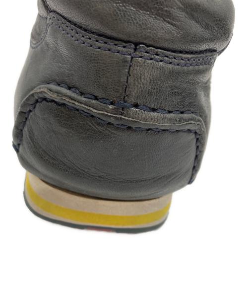 PRADA SPORTS（プラダスポーツ）PRADA SPORTS (プラダスポーツ) レザースニーカー ブラック サイズ:7の古着・服飾アイテム