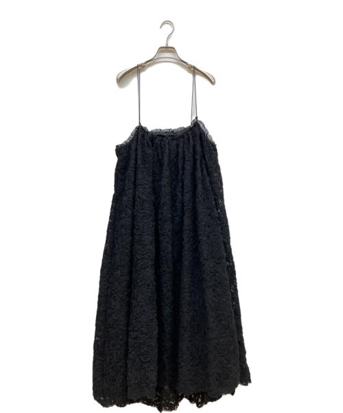 Ameri（アメリ）Ameri (アメリ) MEDI ADJUST SHELLY GATHER DRESS ブラック サイズ:Mの古着・服飾アイテム